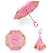 Children's Colorful Handle Reverse Umbrella Set Baby Cartoon Umbrella