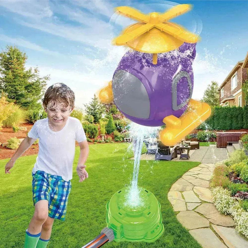 Children's Kweichow Moutai Helicopter Sprinkler Summer Outdoor Lawn Parent-child Splash Water Toys