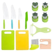 Children's Plastic Birthday Cake Stand Knife Toy Suit