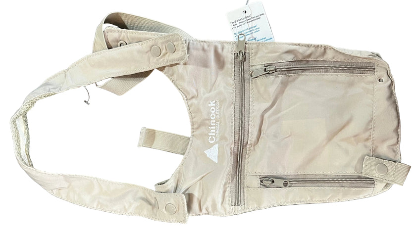 Chinook Travel Undercover CoolMax Shoulder Safe Conceal Passport, Money & Valuables
