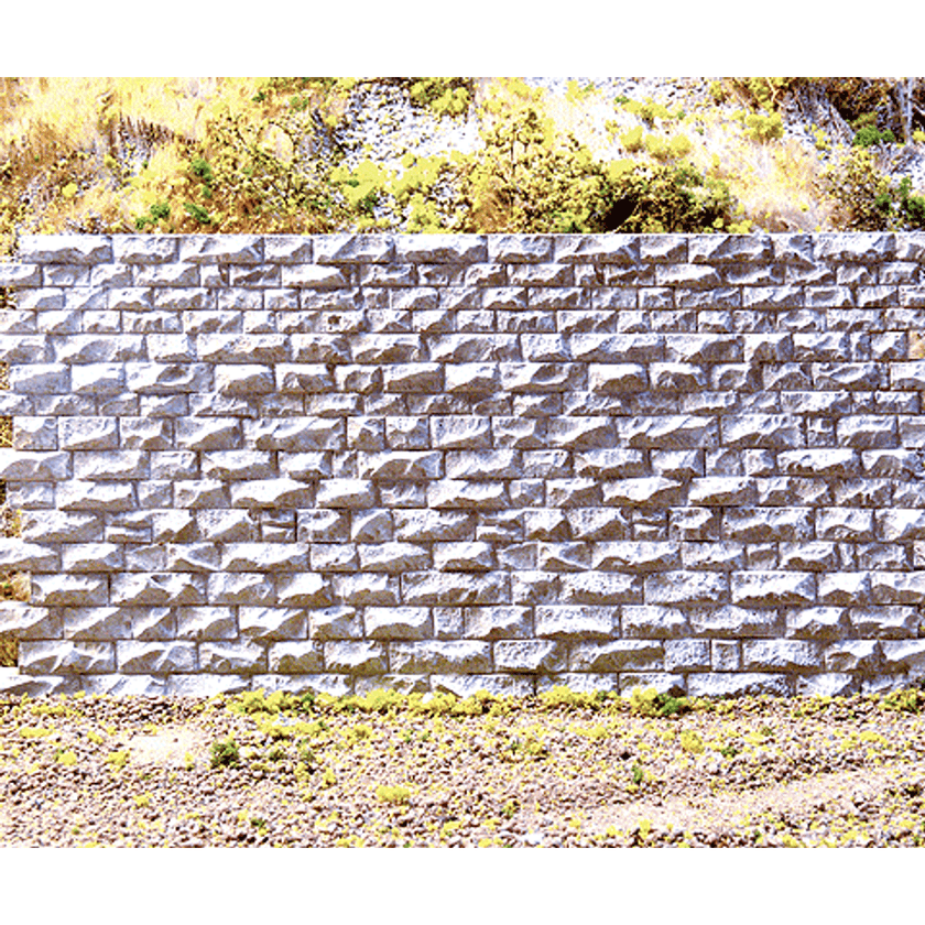Chooch Enterprises #8312 Cut Stone Retaining Wall HO scale NIB