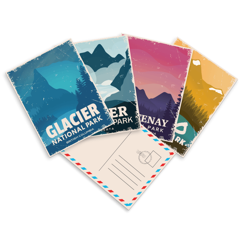 Canada National & Provincial Park Postcards, Canada Parks