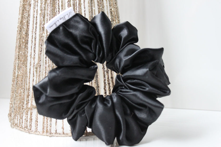 Chouchou à cheveux XL - Noir