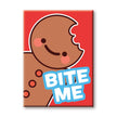 Christmas Bite Me Magnet