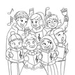 Christmas Coloring Book for Kids (Spiral Edition)