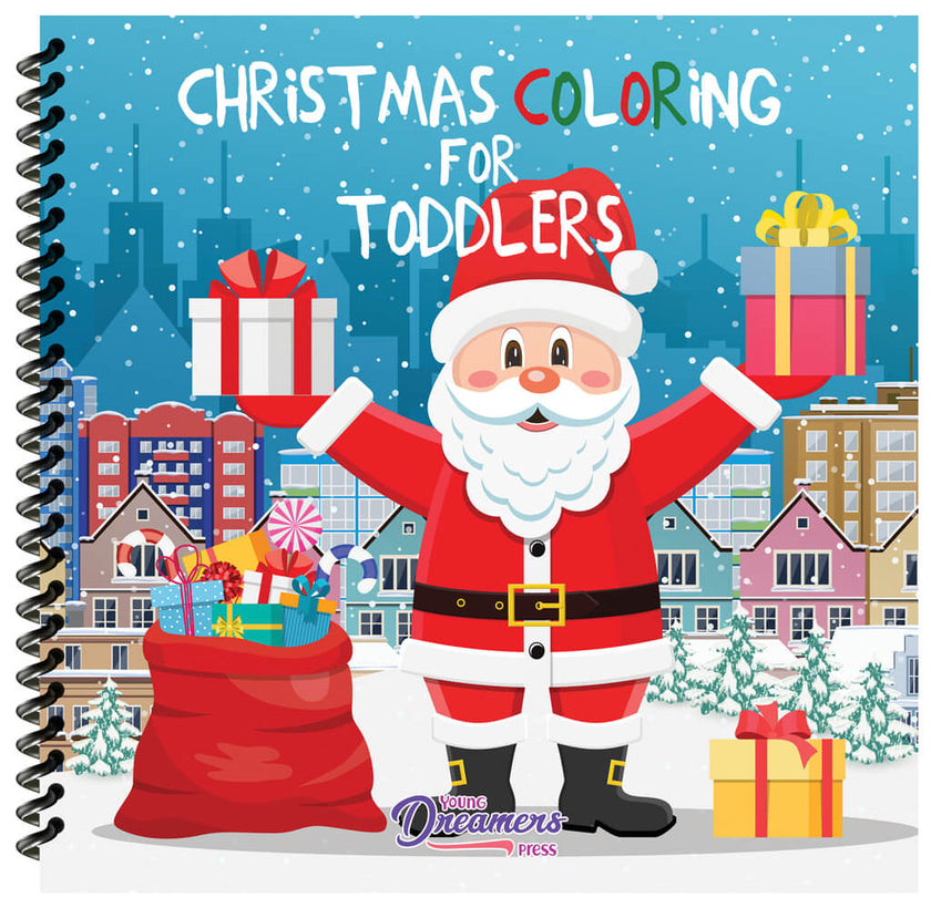 Christmas Coloring for Toddlers (Spiral Edition)