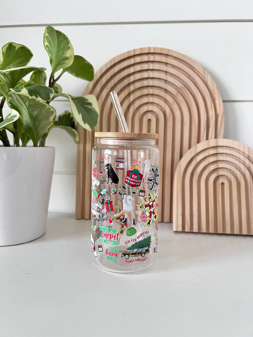 Verre de vacances de Noël