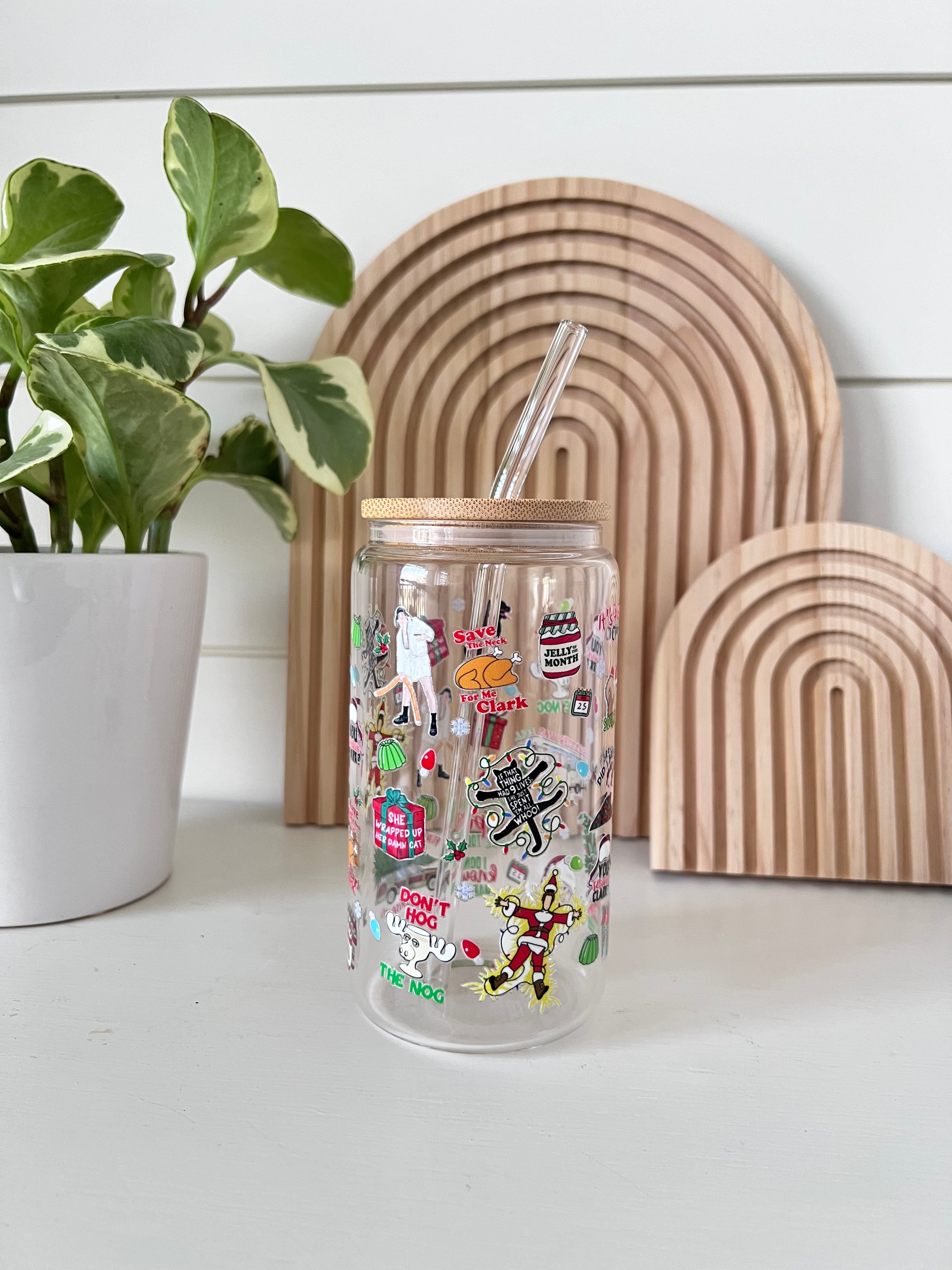 Verre de vacances de Noël