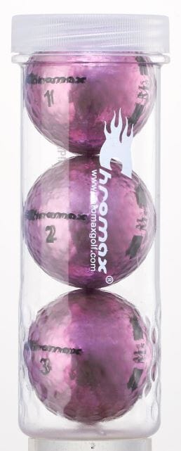 Paquet de 3 balles de golf Chromax M5