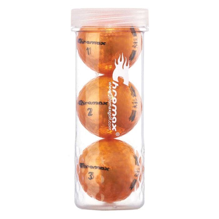 Paquet de 3 balles de golf Chromax M5