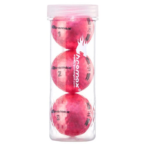 Paquet de 3 balles de golf Chromax M5