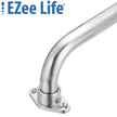 Chromed  Knurled Grab Bars