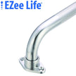 Chromed  Knurled Grab Bars