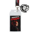 Chucky Lanyard with B&W Head Charm & Cardholder