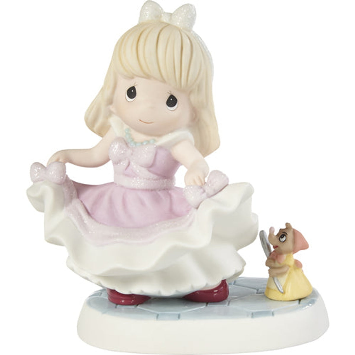 Cinderella Pink Gown Precious Moments