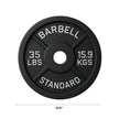 Cast Iron Weight Plates - Standard, Olympic in LBs, KGs