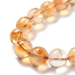 Citrine Dark Gemstone Bead