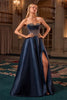 luxurious ball gown