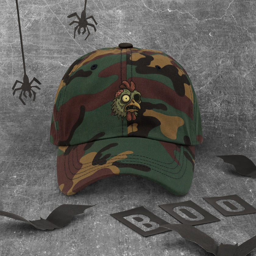 Halloween Chicken Zombie Cap