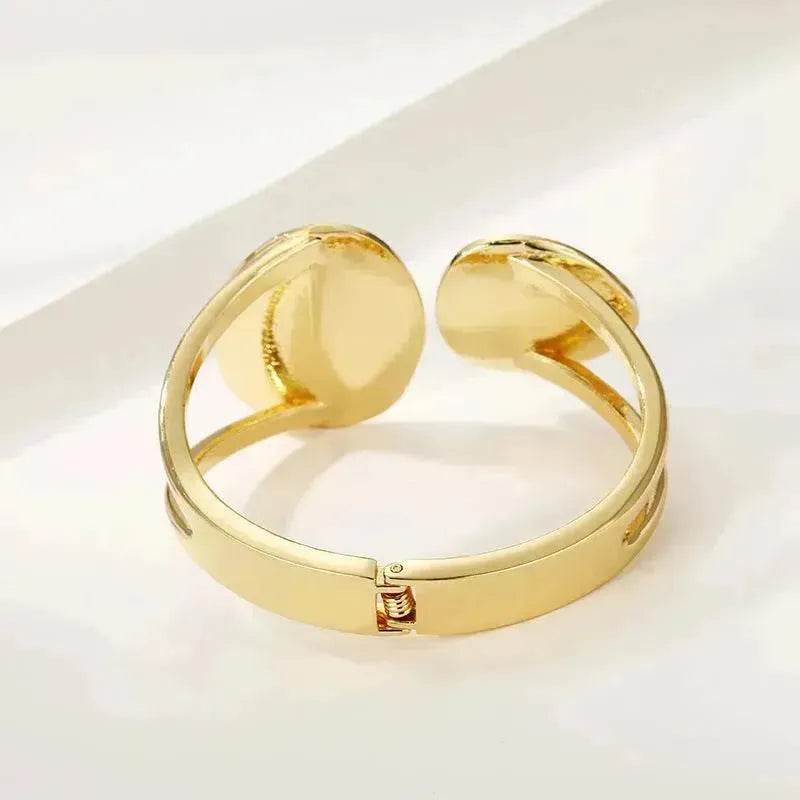 Classy Fashionable Asymmetric Alloy Spring Bracelet for Women Bracelet for Wedding Cocktail Party
