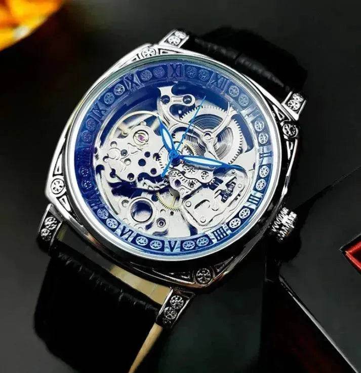 Classy Men's Double-sided Tourbillon Mechanical Watch Luminous