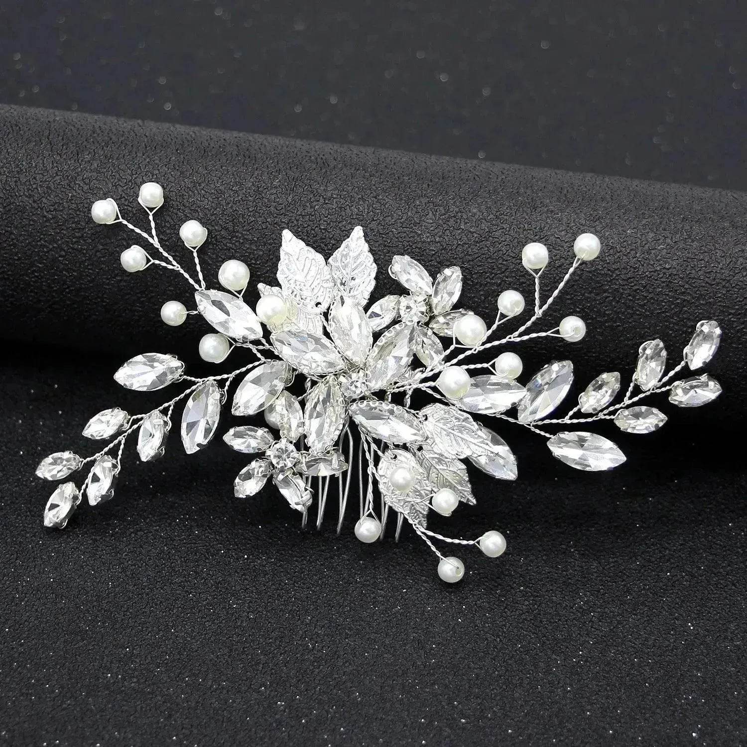 Classy Women Crystal Bridal Hair Piece Wedding Hair Accessories Bridal Hair Vine Bridal Hair Clip Wedding Headpiece Wedding Hair Piece Bridal Hair Pieces