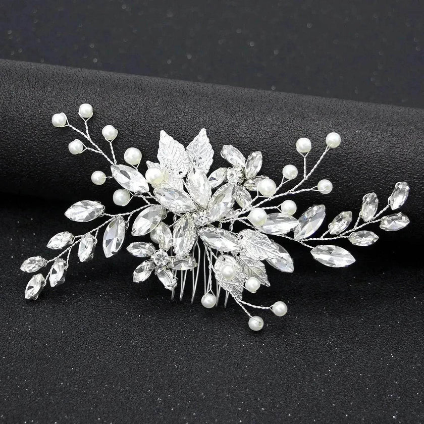 Classy Women Crystal Bridal Hair Piece Wedding Hair Accessories Bridal Hair Vine Bridal Hair Clip Wedding Headpiece Wedding Hair Piece Bridal Hair Pieces