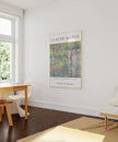 Claude Monet - Artist's Garden Giverny  | Famous Art Print (available handframed or unframed)