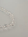 Clear Crackle Quartz Bracelet — 6mm & 8mm Beads