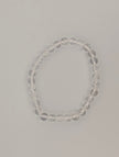 Clear Crackle Quartz Bracelet — 6mm & 8mm Beads