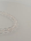 Clear Quartz Bracelet — 6mm & 8mm Beads