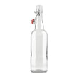 Swingtop Flip Top Glass Bottles | Clear (750 ml) 10 Cases of 12 bottles