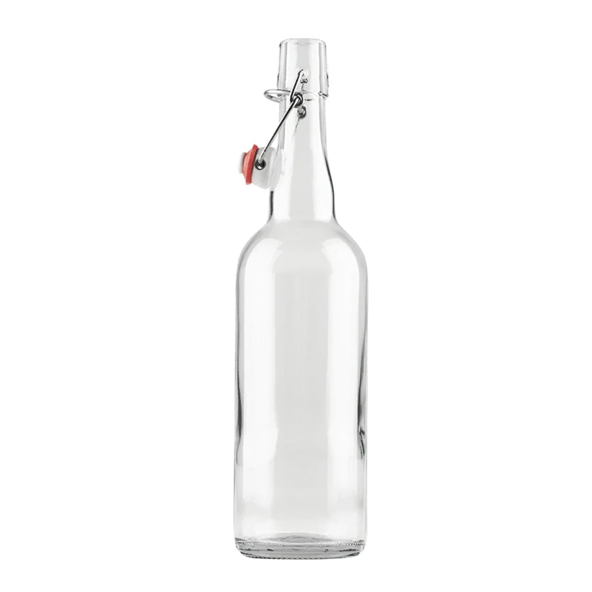 Swingtop Flip Top Glass Bottles | Clear (750 ml) 10 Cases of 12 bottles