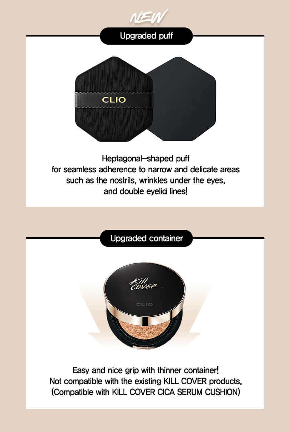Clio Kill Cover Fixer Cushion + Refill 15g