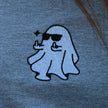 Hoodie Ghost à lunettes brodé