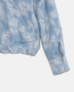Blouson style aviateur en denim réversible
