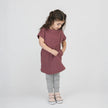Cloud Rolled Sleeve Dress