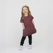 Cloud Rolled Sleeve Dress