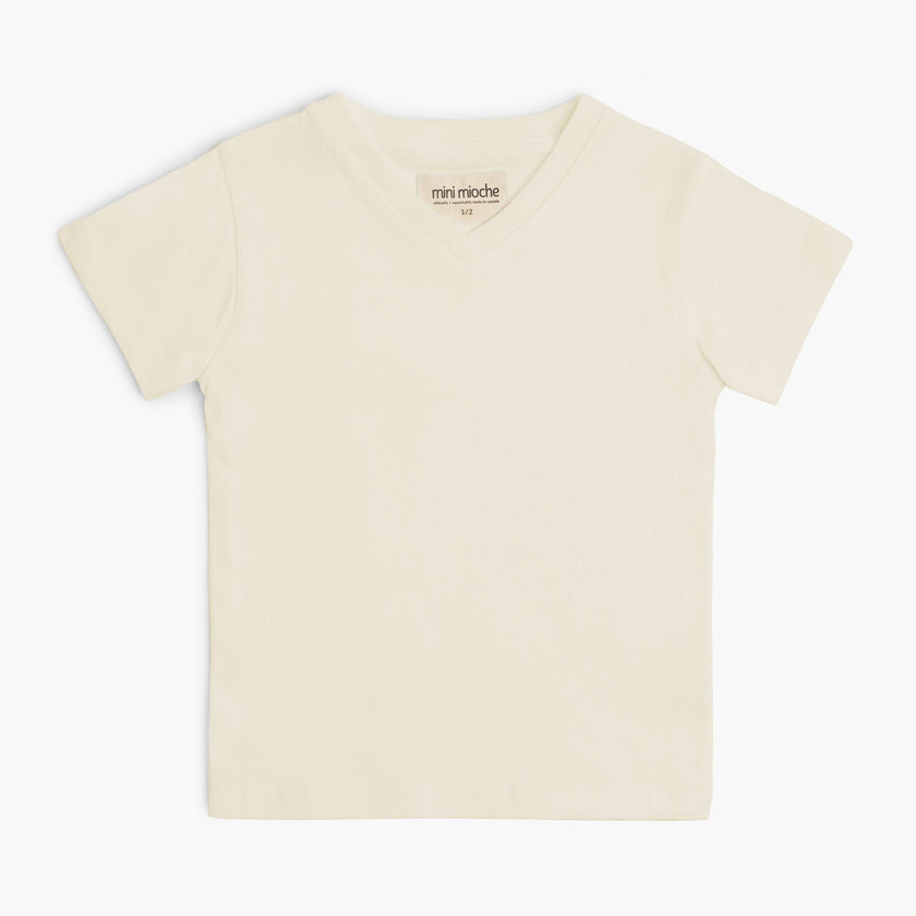 T-shirt à col en V Cloud