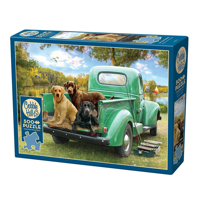Cobble Hill Let's Go Fishing 500 pcs Puzzle