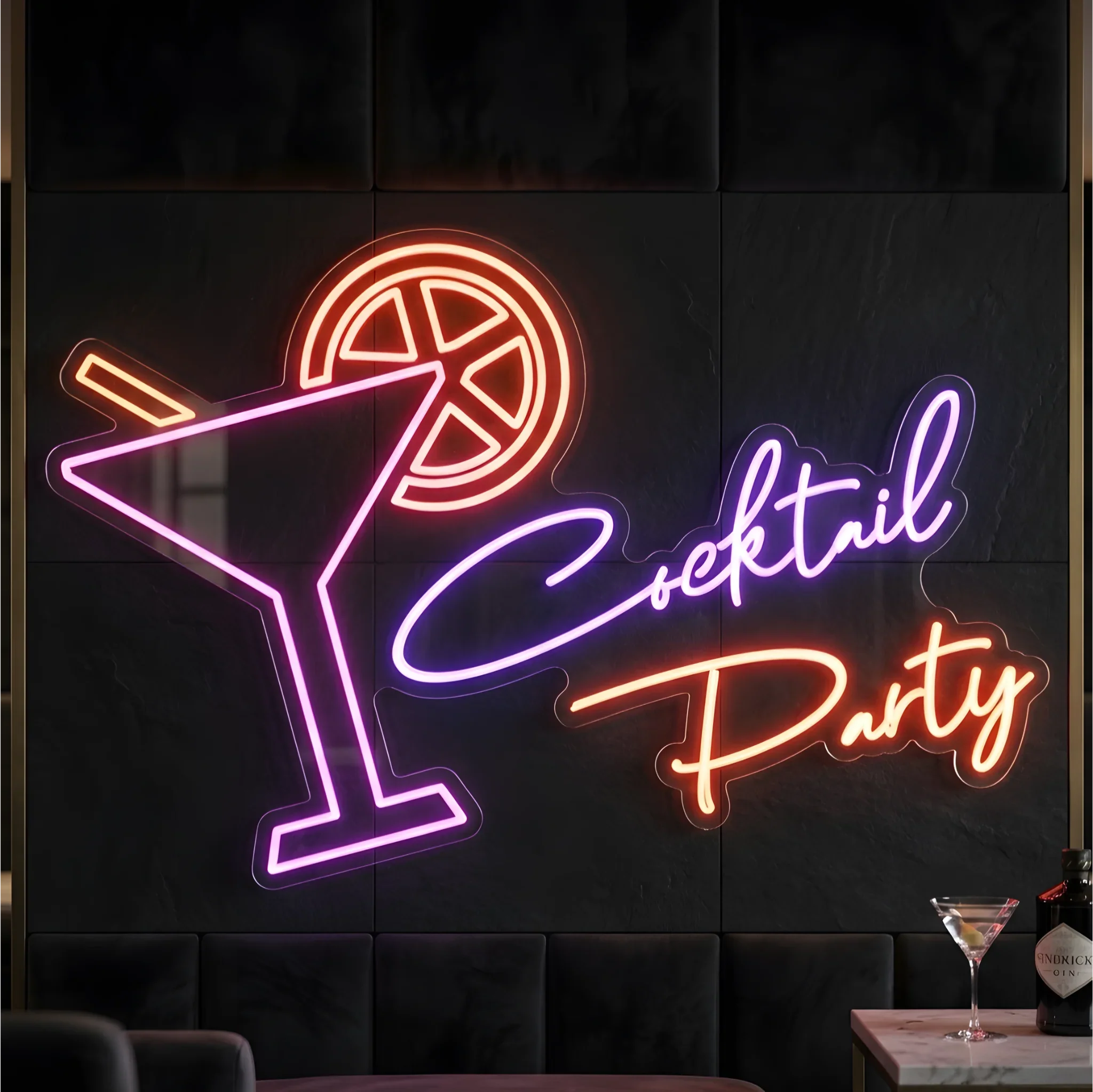 Cocktail Party Neon Sign