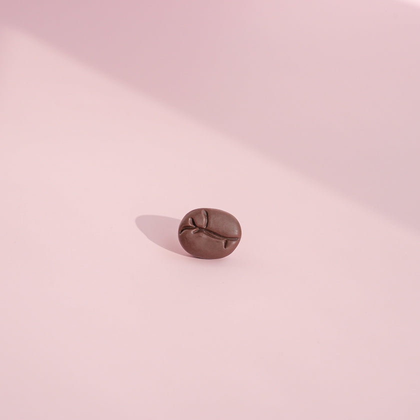 Coffee Bean Brooch