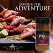 Stone Temple Coffees - Tandoori Decaf Coffee Rub Seasoning, 100g Jar