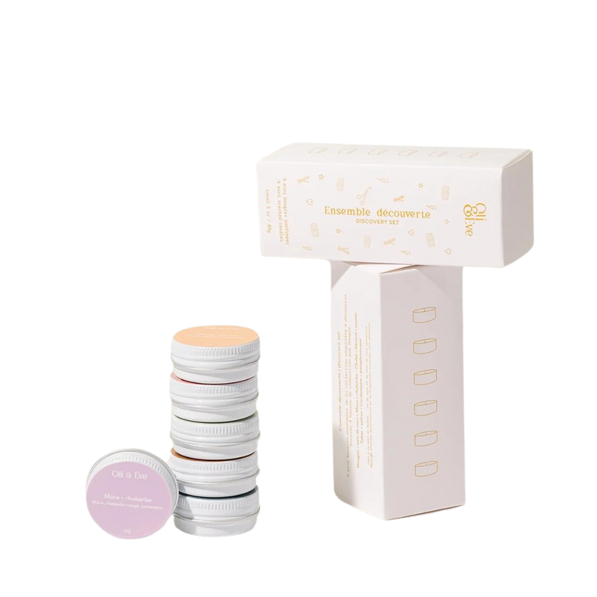 Coffret découverte de bougie