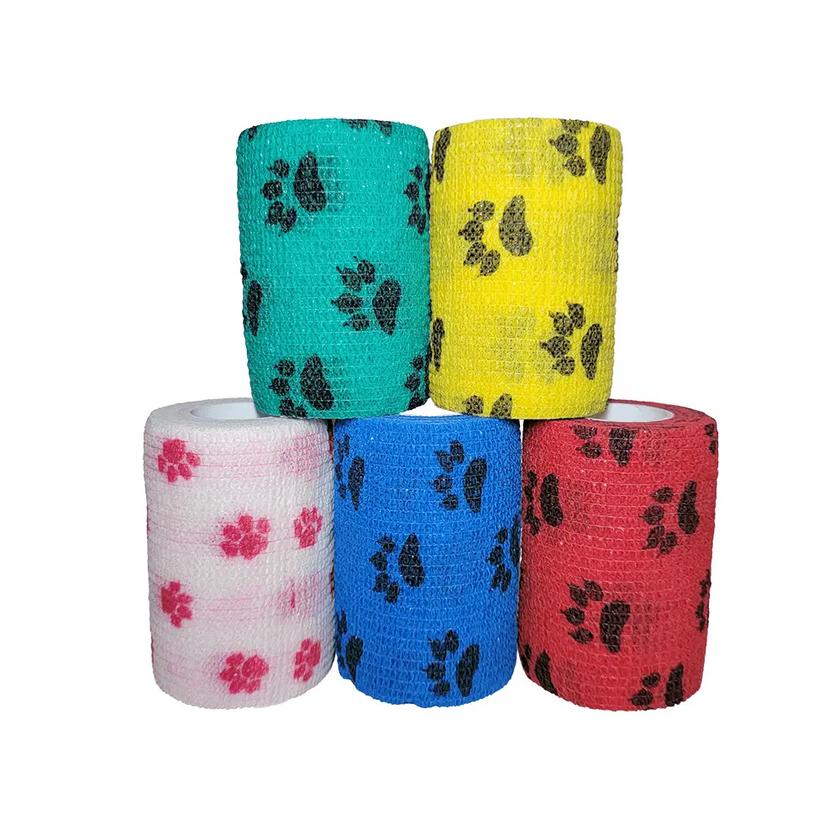 Cohesive Bandage, Veterinarian Wrap, 3