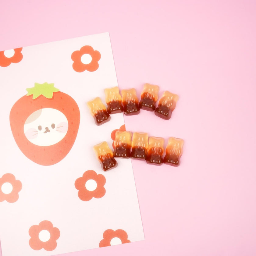 Cola Gummy Bear Magnet Set