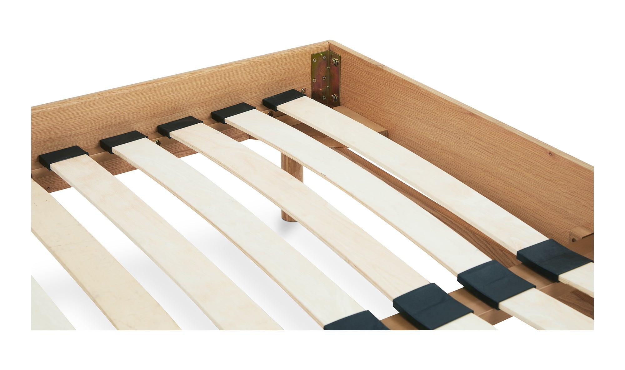 Colin Top-Grain Leather Bed