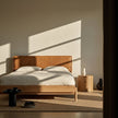 Colin Top-Grain Leather Bed