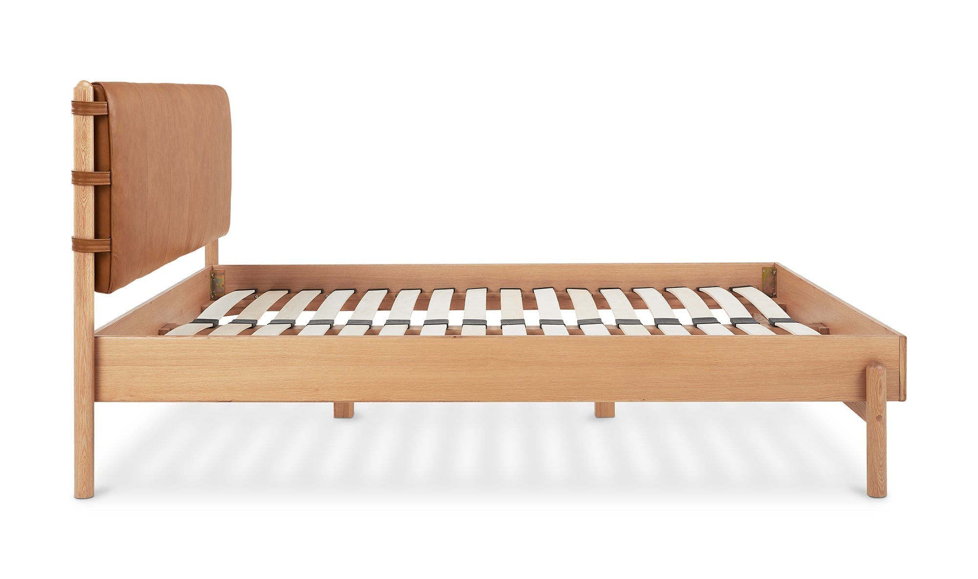 Colin Top-Grain Leather Bed