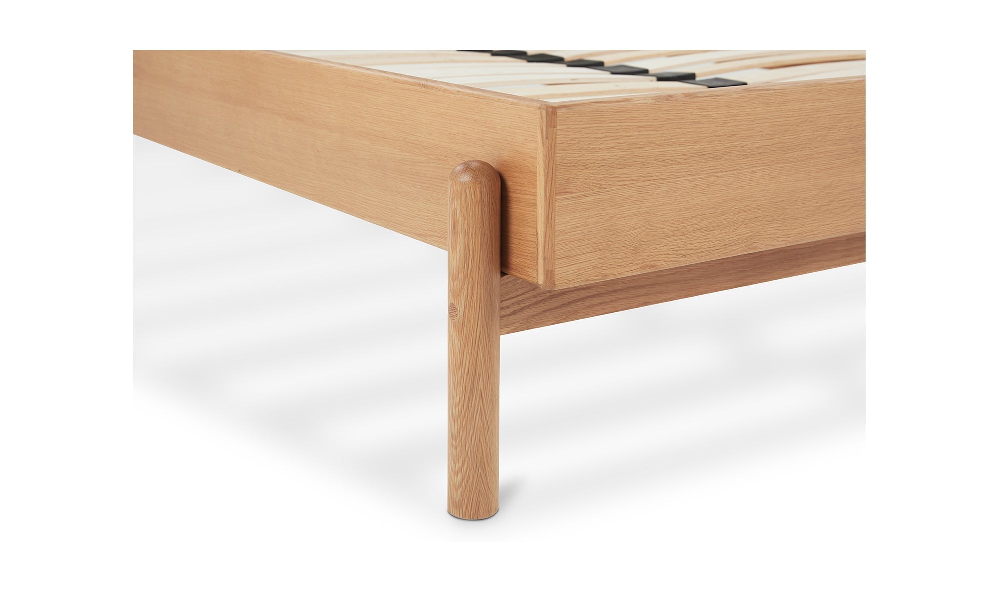 Colin Top-Grain Leather Bed